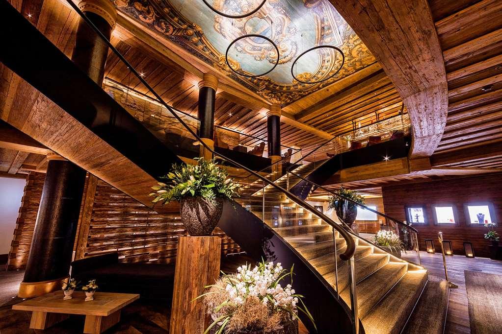 The Alpina Gstaad Hotel Interior foto