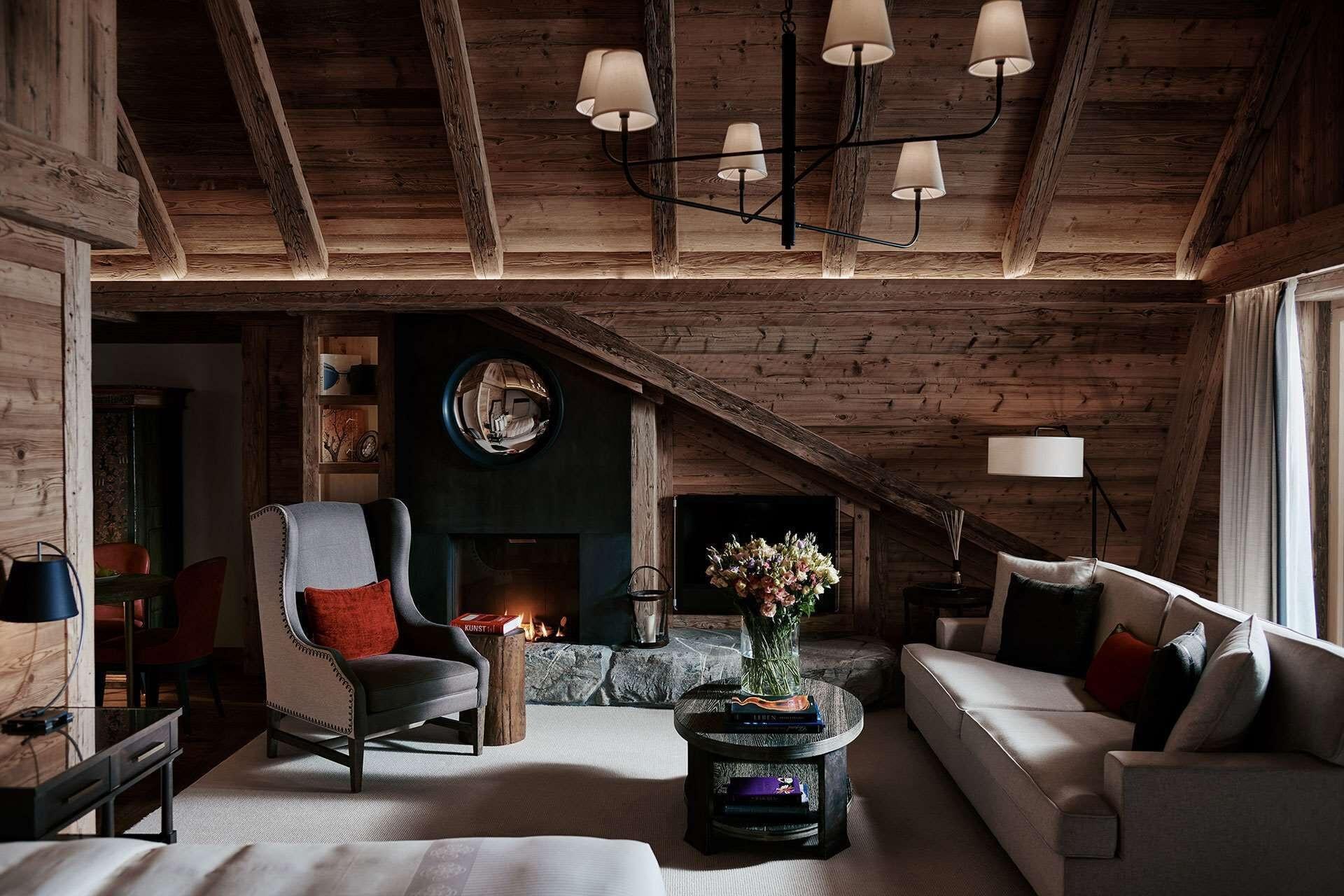 The Alpina Gstaad Hotel Bagian luar foto