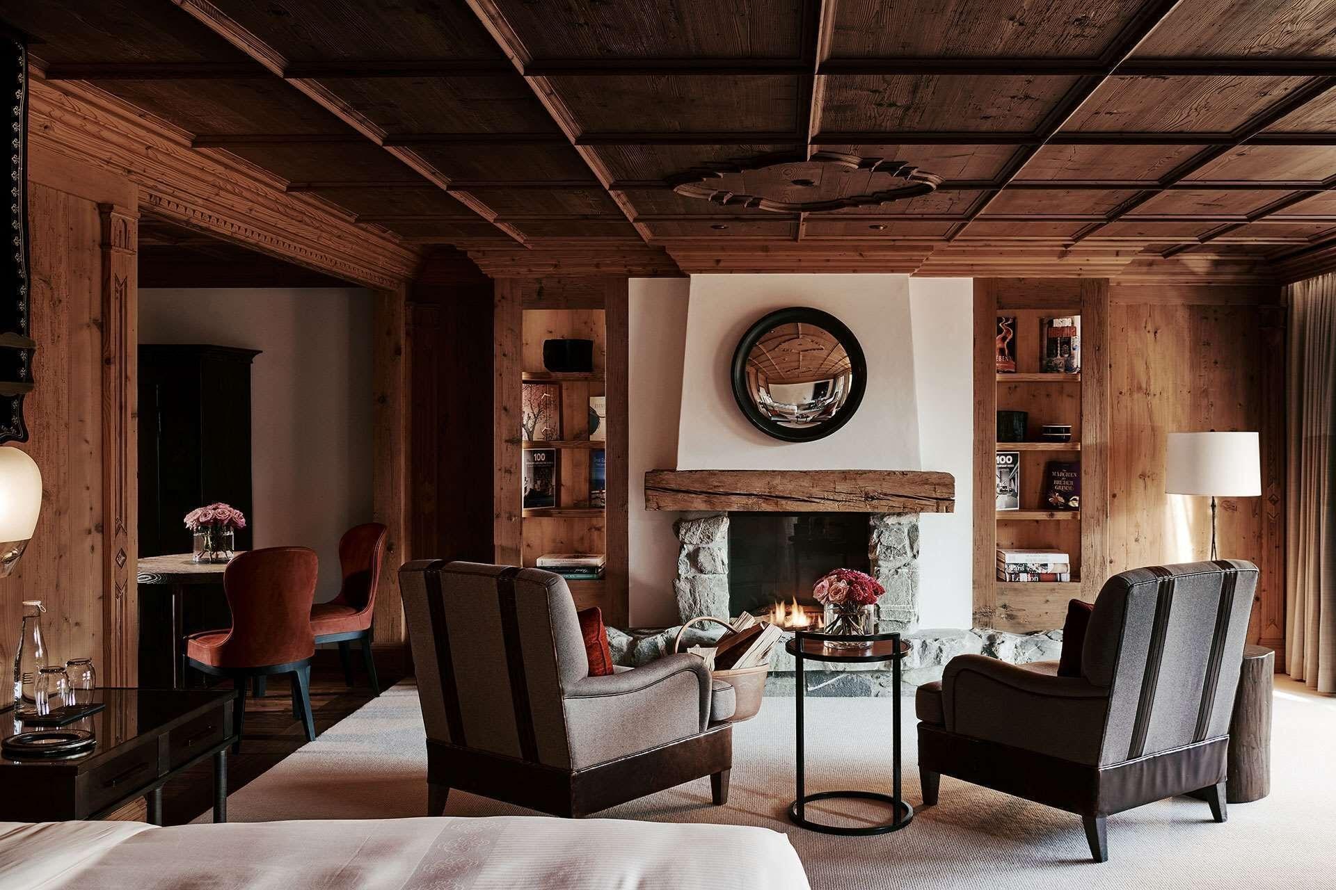 The Alpina Gstaad Hotel Bagian luar foto