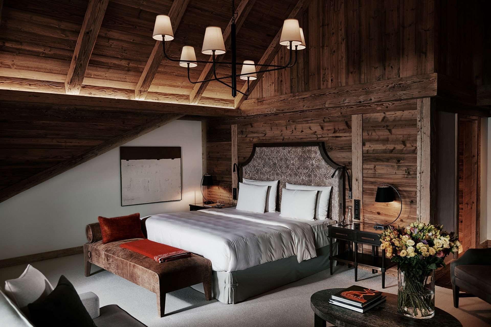 The Alpina Gstaad Hotel Bagian luar foto