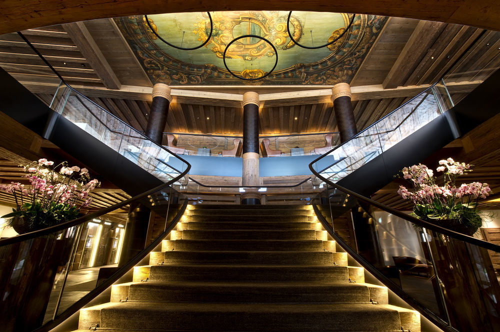 The Alpina Gstaad Hotel Bagian luar foto