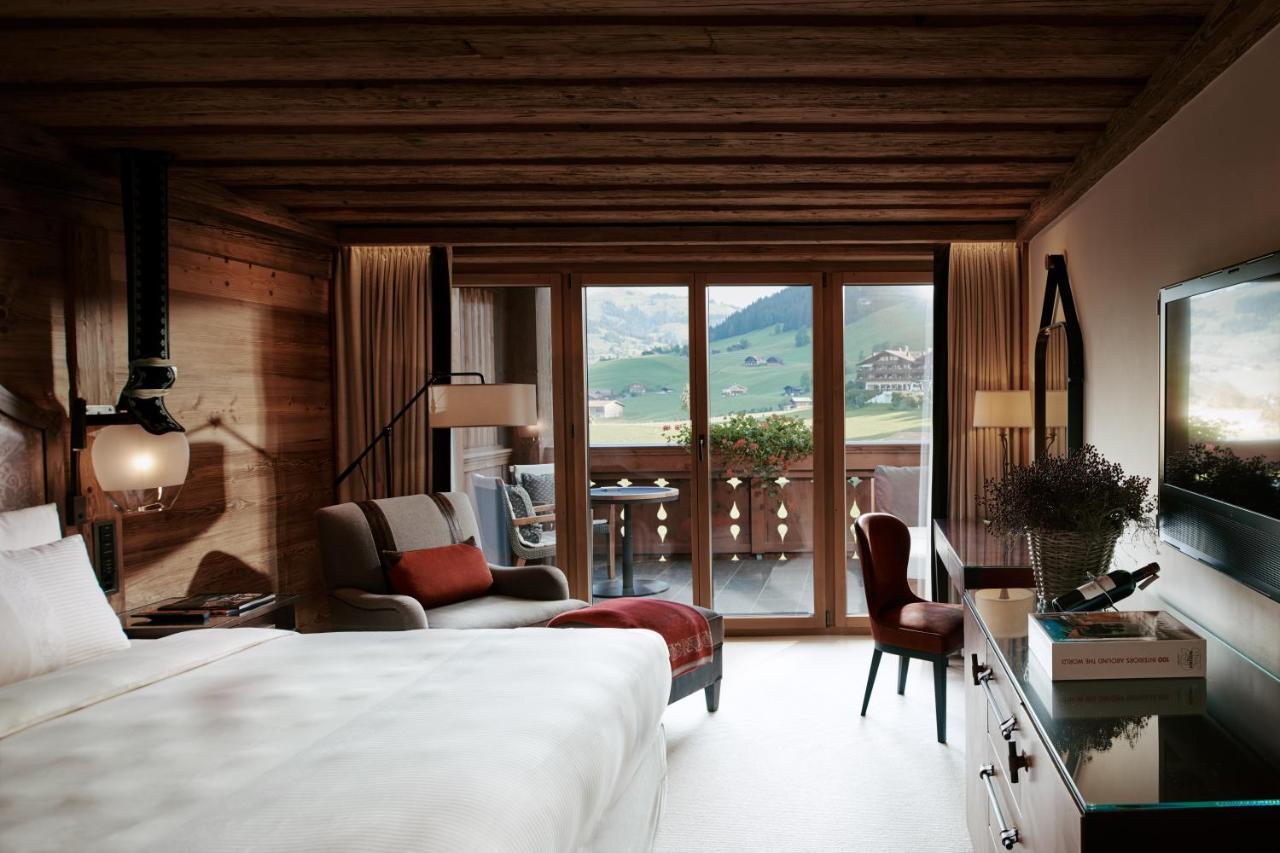 The Alpina Gstaad Hotel Bagian luar foto