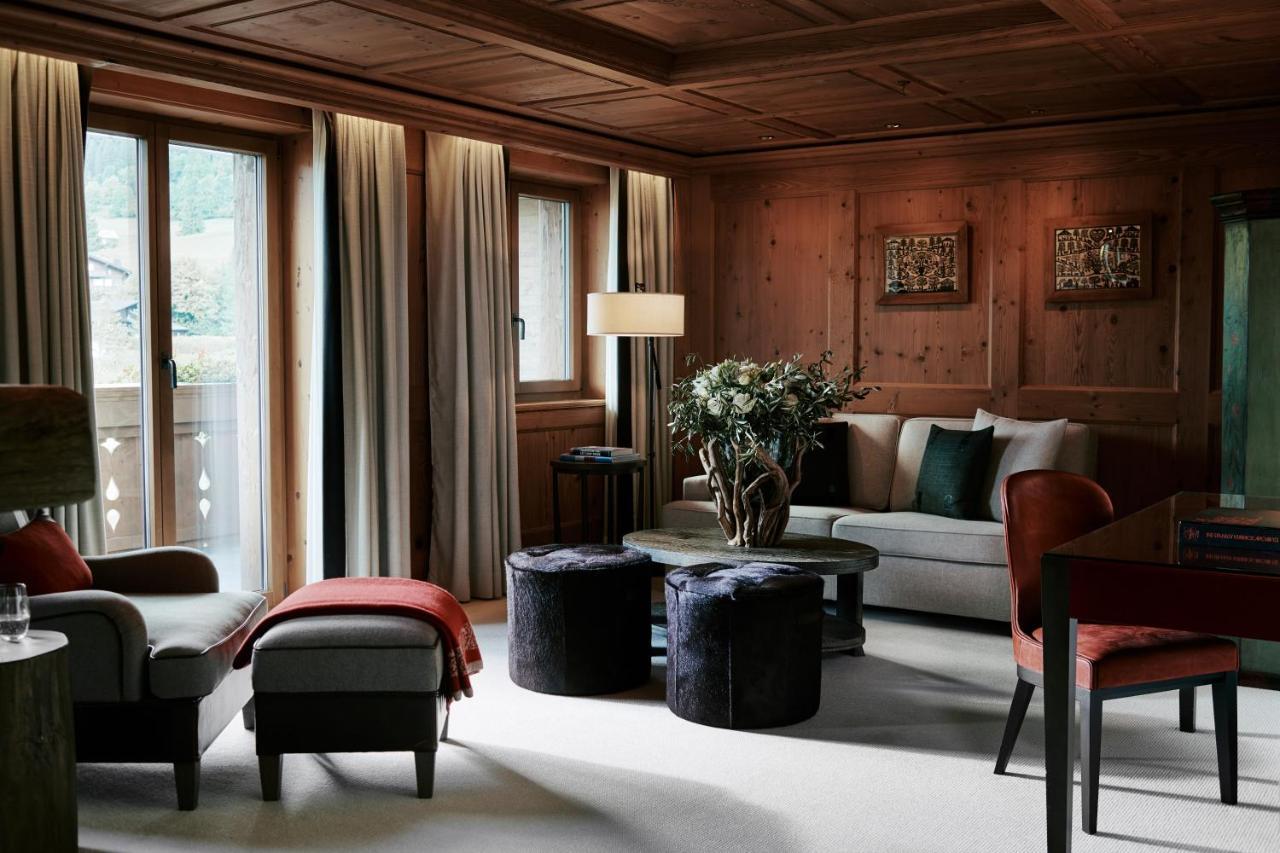 The Alpina Gstaad Hotel Bagian luar foto